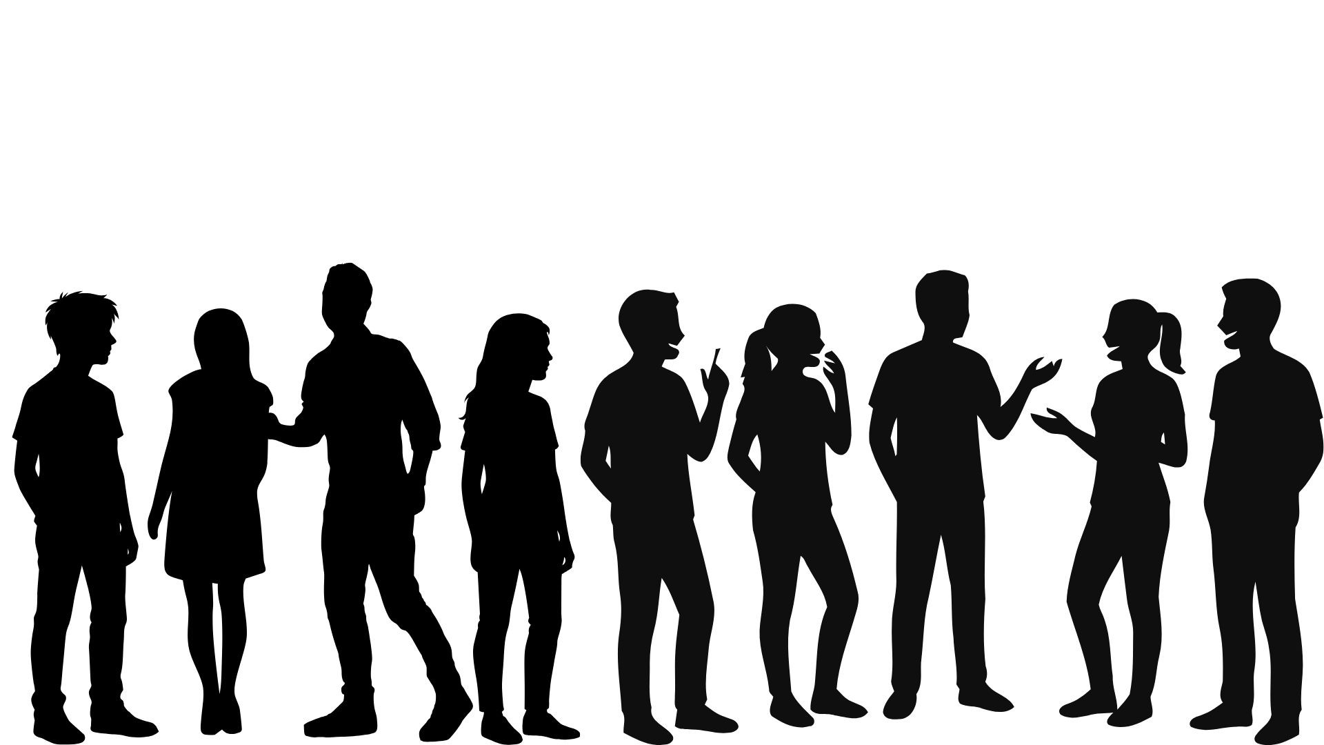 emberek beszélgetnek csoportban